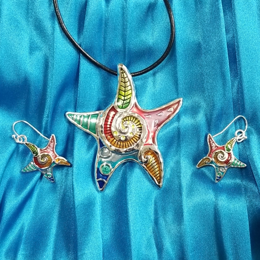 Star Fashion Jewelry Set
